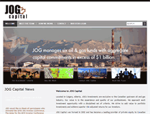 Tablet Screenshot of jogcapital.com